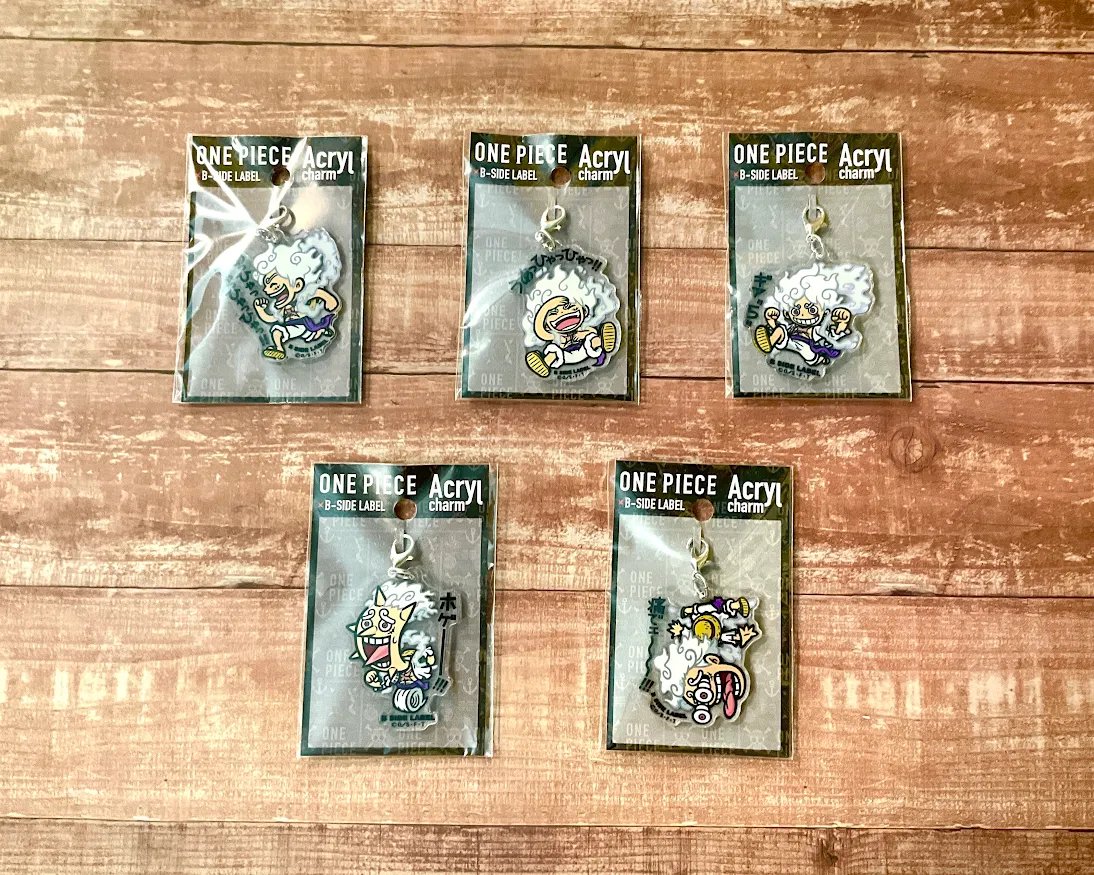 新商品】B-SIDE LABEL 『ONE PIECE』コラボレーショングッズ“ギア5