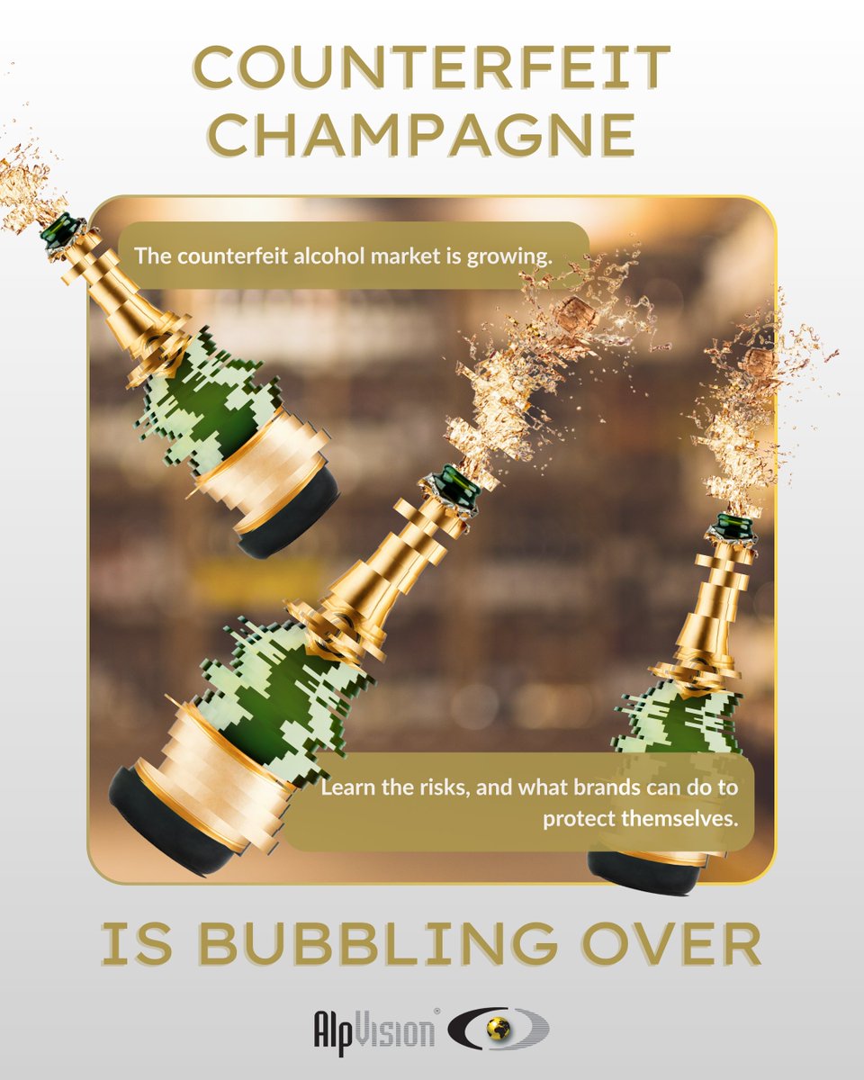 Counterfeit Champagne is Bubbling Over 

Champagne producers are facing a growing challenge: counterfeiters are getting better, and luxury consumers are at risk.

 Here’s how brands can protect the authenticity, and the prestige, behind every bottle.

🍾 Read the full article: