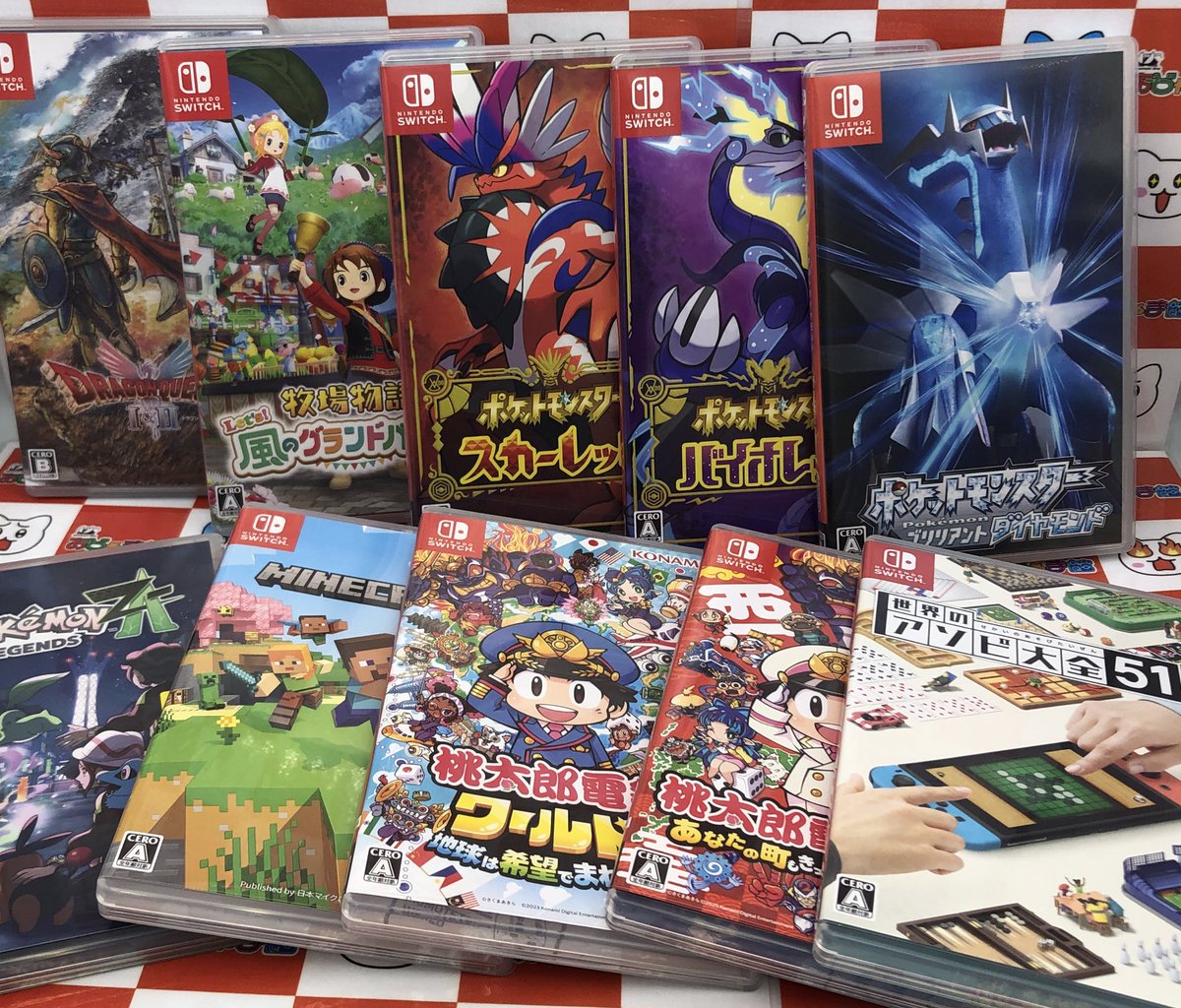 ✨ #Switch ソフト入荷しました✨ ⚡️話題作続々入ってます