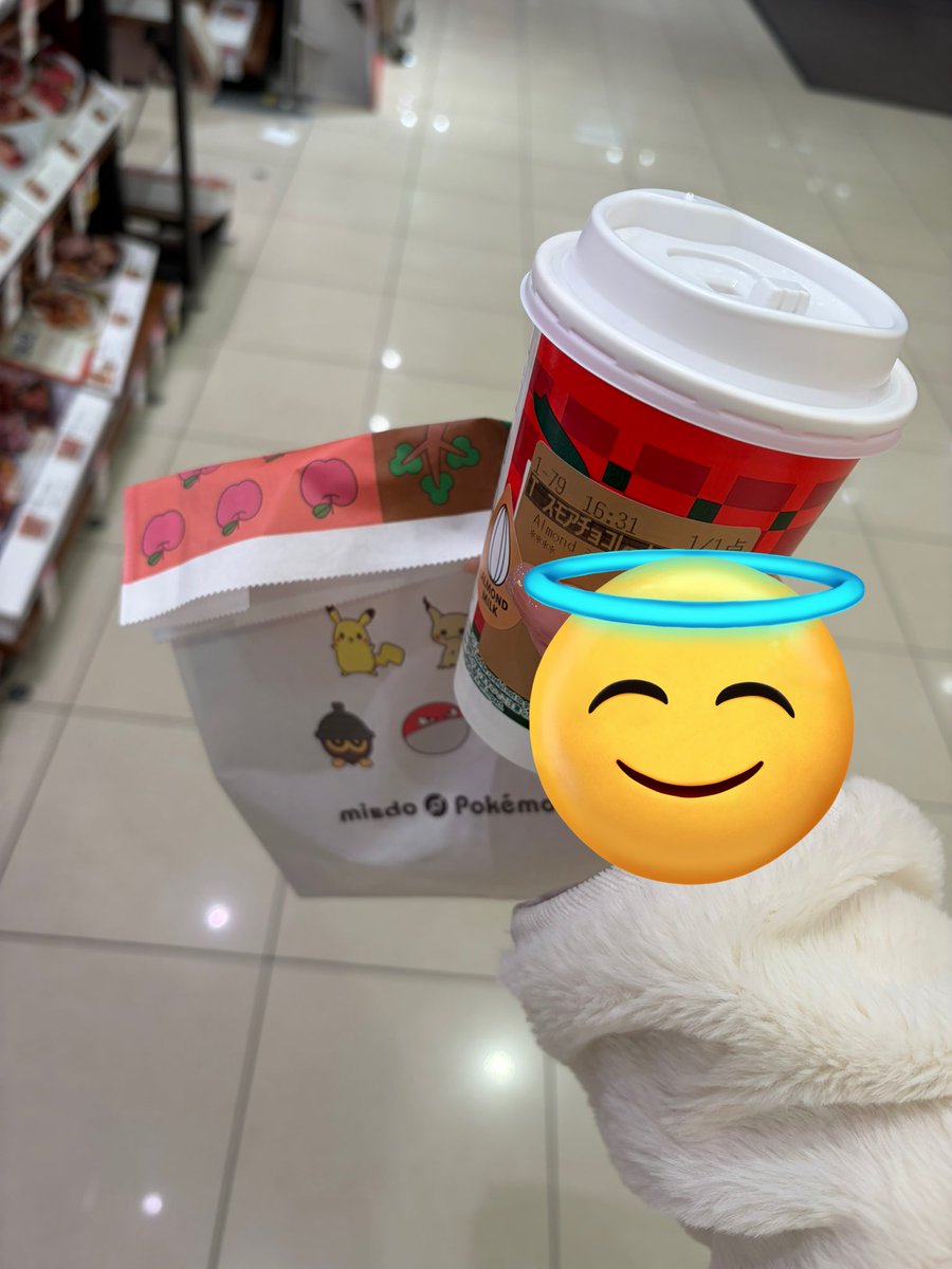 ちょこすもあ！と！みすど！
両方がめつく買ってもらった🫰🏻