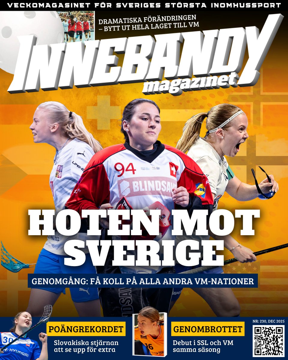 📖 Hoten mot Sverige – få koll på alla VM-nationer

innebandymagazinet.se/vm-dam/hoten-m…

#innebandy #floorball