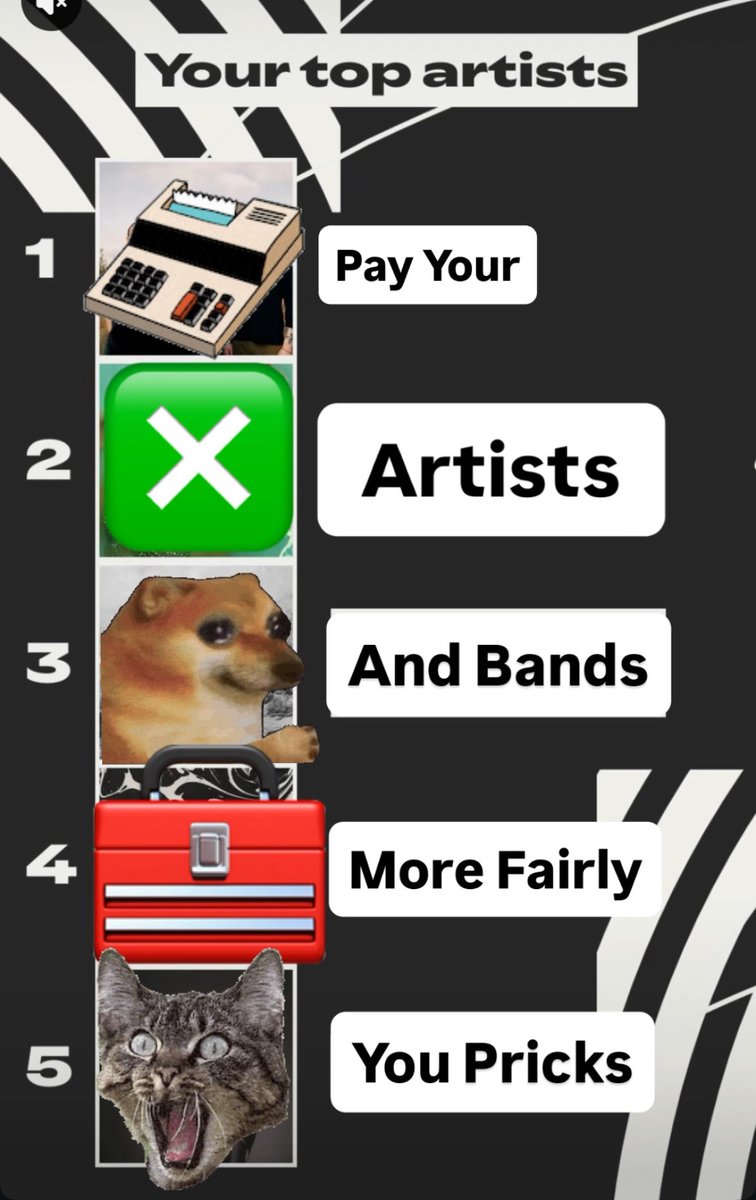 My Spotify Wrapped for 2025!