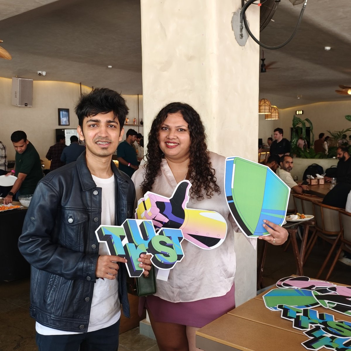 Post IBW this is the place to unwind all while learning and networking. @Trust Wallet x <a href="/Polygon/">Polygon</a> Labs meetup = real conversations, real connections. 🔐🤝
#Twtmeetxblr <a href="/IBWofficial/">India Blockchain Week (IBW) Conference | 2-3 Dec</a> <a href="/apoorav_vyas/">Apoorav Vyas</a>