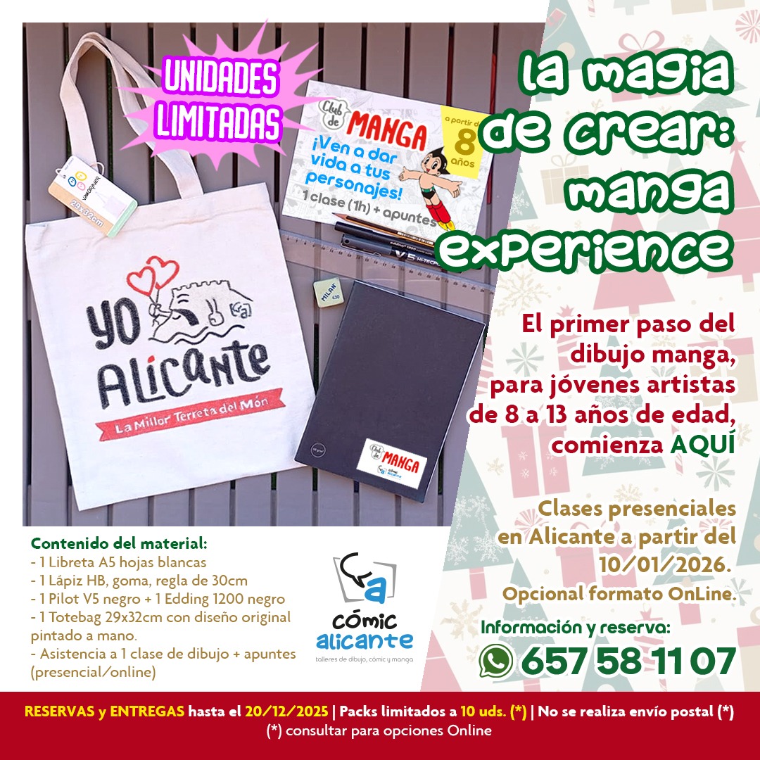 🎅🏼 1 de cada 1 #PapaNoel recomienda este regalo
👧🏼👦🏽 Ideal para jóvenes artistas
📢 Resérvalo YA porque vuelan + rápido que el Núvol Kinton ☁️✨
🐉No sé lo pidas a Shenron. Hazlo aquí 👇🏻👇🏻
#Alicante #Navidad2025 #infantil