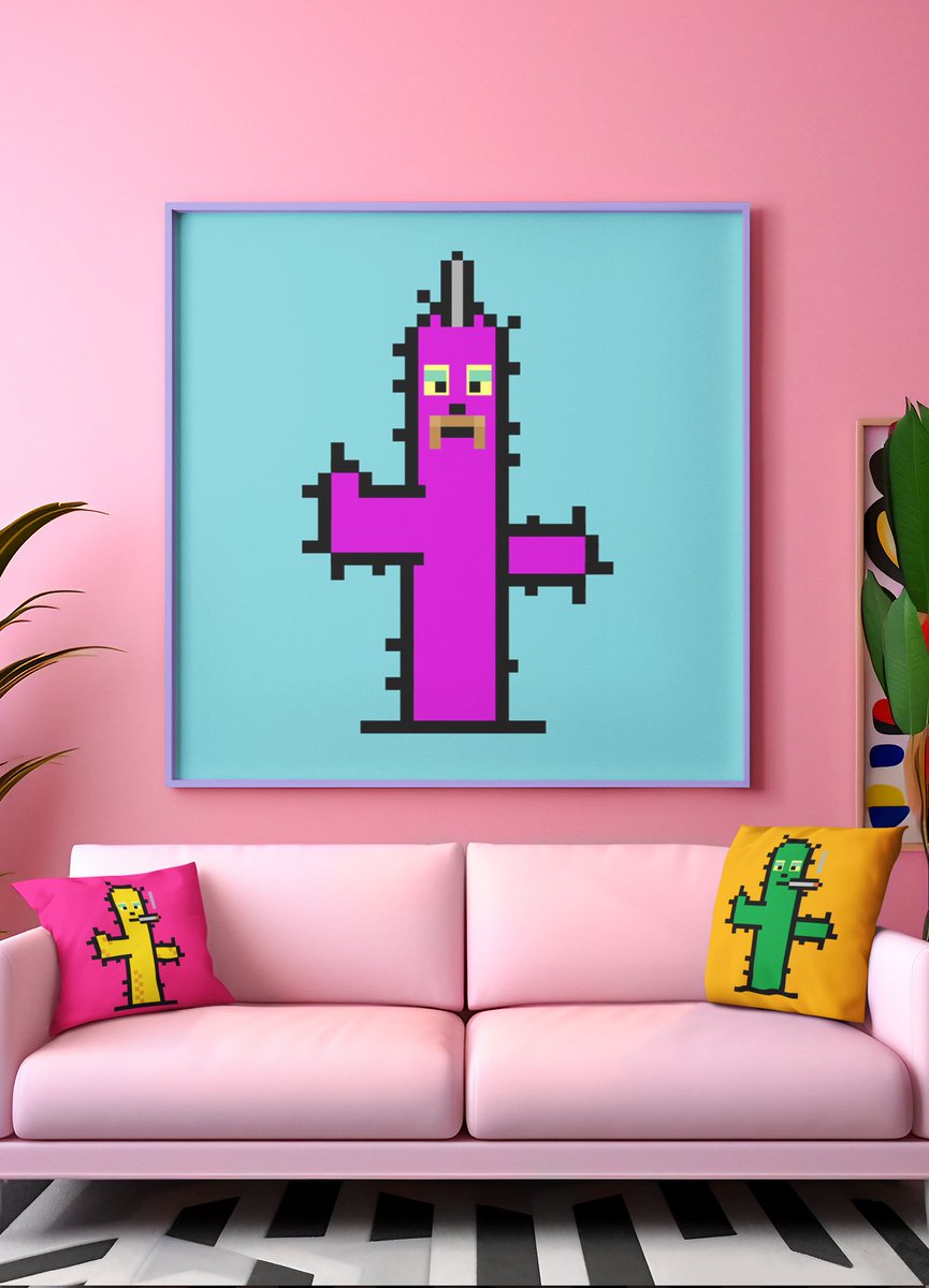 CCactusFamily's tweet image. My motto was 'Buy a picture a day' and I lived up to it.

Peggy Guggenheim. ✨🌵

#NFTs #NFTCommmunity #Solana