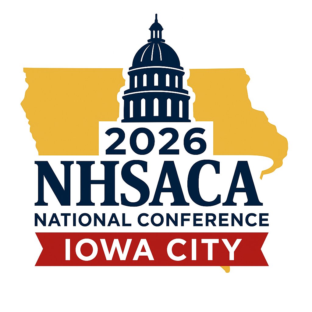 Mark your calendars! The 2026 <a href="/nhsaca/">NHSACA</a> National Coaches Conference is coming to Iowa City–Coralville June 29, 30 &amp; July 1 at the Hyatt Regency Coralville! Three days of clinics, learning, networking, &amp; celebrating the best in high school coaching. Don’t miss it! #NHSACA