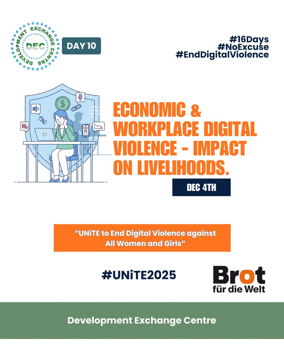 Economic and workplace digital violence is threatening livelihoods, deepening inequality, and limiting opportunities for women and vulnerable groups. DEC is raising awareness and driving action to ensure safer, fairer digital environments where everyone can work and thrive.