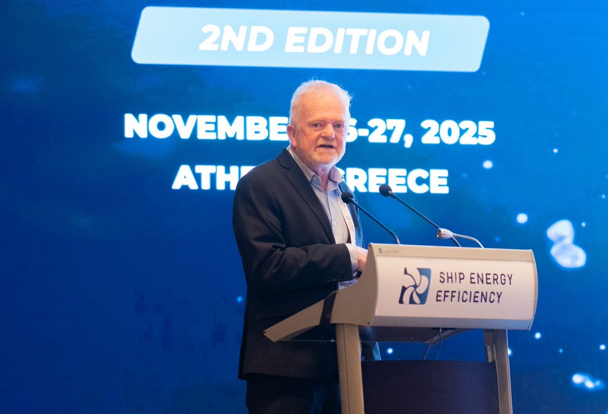 BSGroup_'s tweet photo. 🚢 2nd Ship Energy Efficiency Summit Successfully Held!

Last week, on 26-27 November, BS Group hosted the 2nd Ship Energy Efficiency Summit in Athens, bringing together delegates and industry experts to discuss the latest developments in ship energy efficiency. https://t.co/jkkLqCyRhD