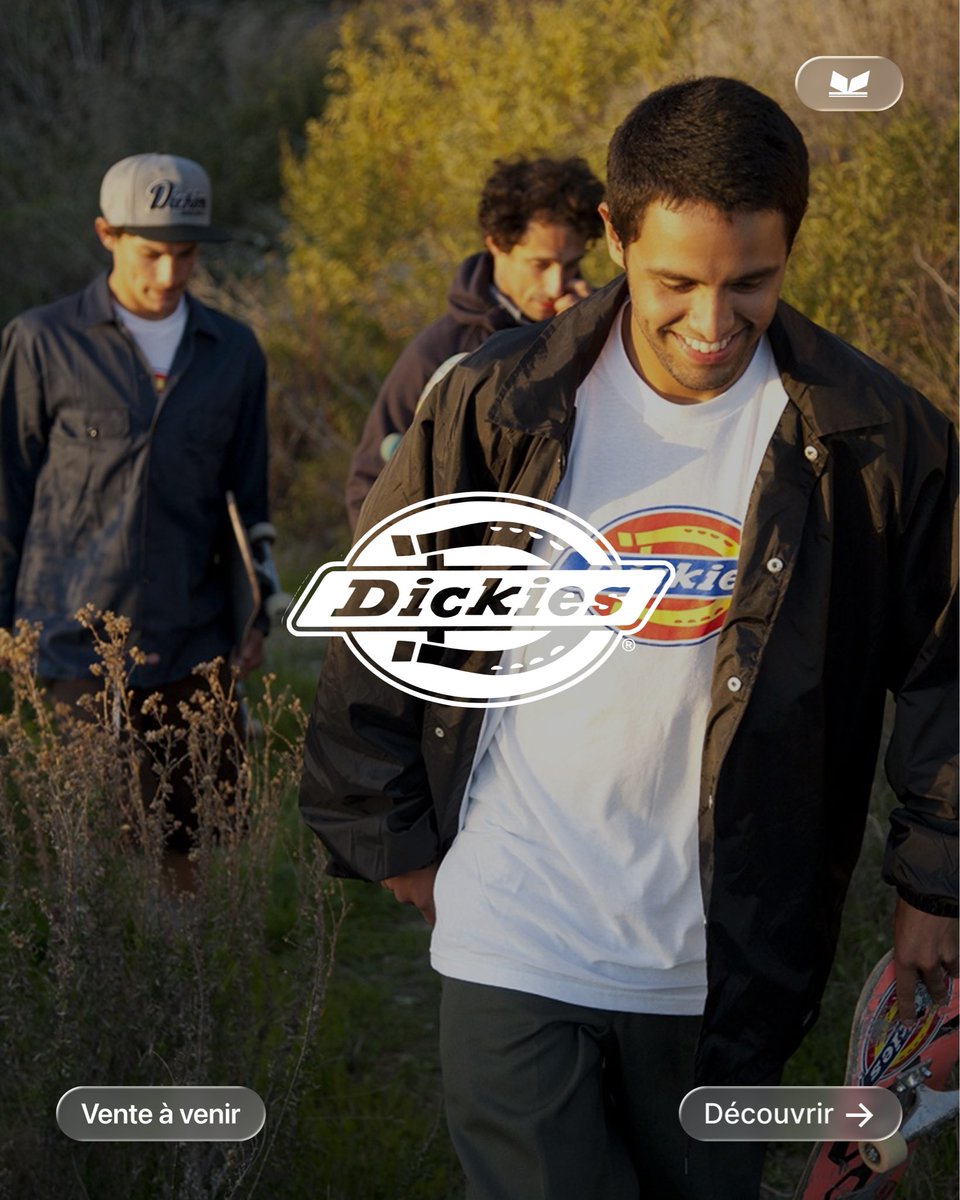 sampleapp_co's tweet image. Hello la team 👋

Le drop exclusif Dickies arrive ce soir à 20h sur l’app Sneakmart ✨

La sélection sera dispo jusqu’au 14 décembre à 20h, alors soyez prêts ⏳

Premier arrivé, premier servi !
Ici pour cop : onelink.to/sneakmartapp