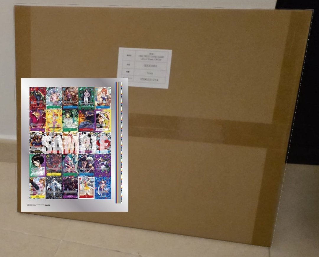 Hey! I’m interested in selling my OP09 uncut sheet. 

If you’re interested, I’m open to hear offers via DM.

I’ll be at the finals and I’ll be going to more tournaments later on.

RTs are appreciated!