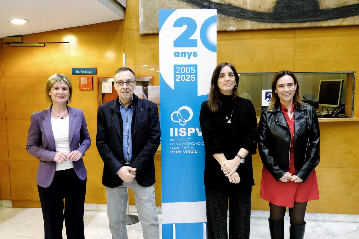 L'Institut d’Investigació Sanitària Pere Virgili ha celebrat el seu 20è aniversari amb un acte a Reus, on hi ha participat la consellera de Recerca i Universitats i el director dels serveis territorials d'Administració Local a Tarragona. Per molts anys més!