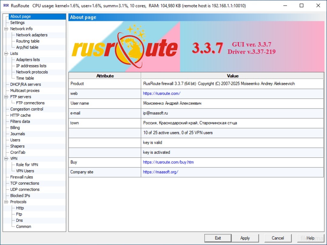 Glarysoft's tweet image. RusRoute is a high-performance network router software providing security, traffic control, and advanced routing features.
filepuma.com/developer/8086…