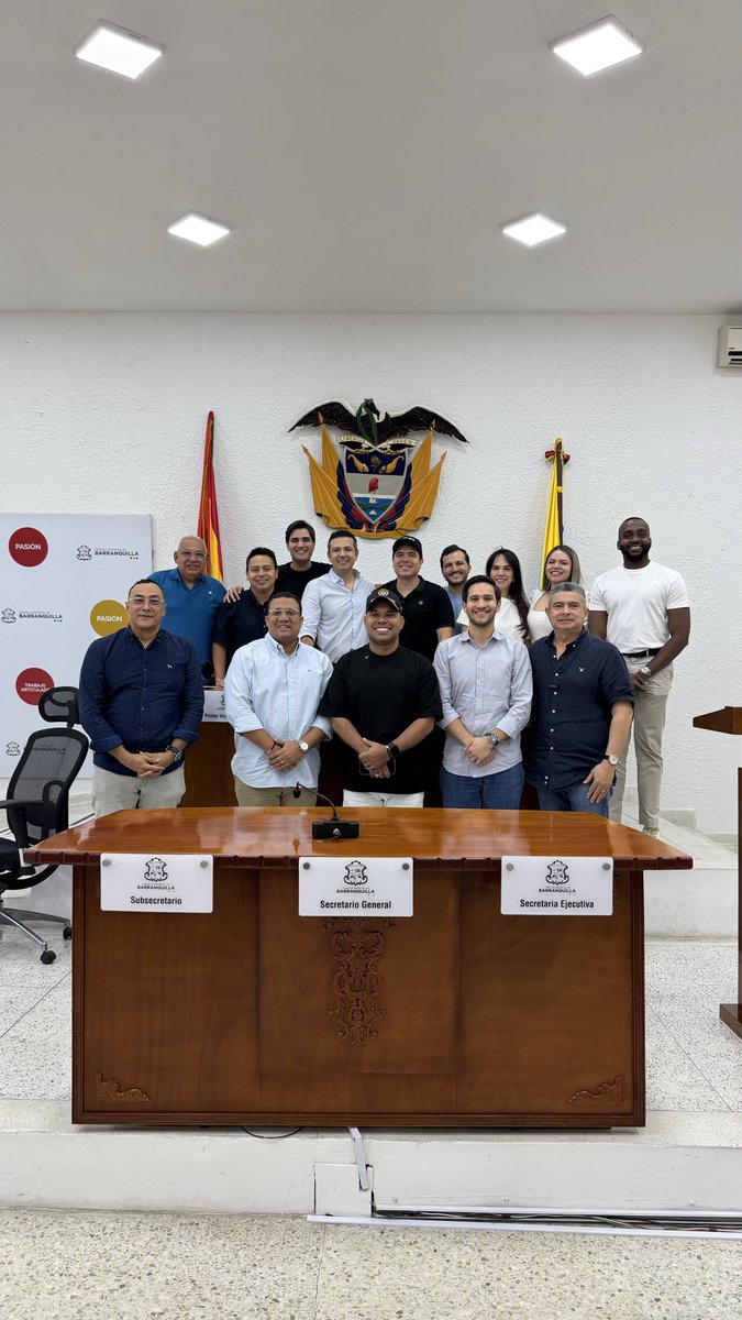 ❤️💛💚 El amor por Barranquilla y la amistad: 2 valores que representan a nuestro Concejo Distrital.