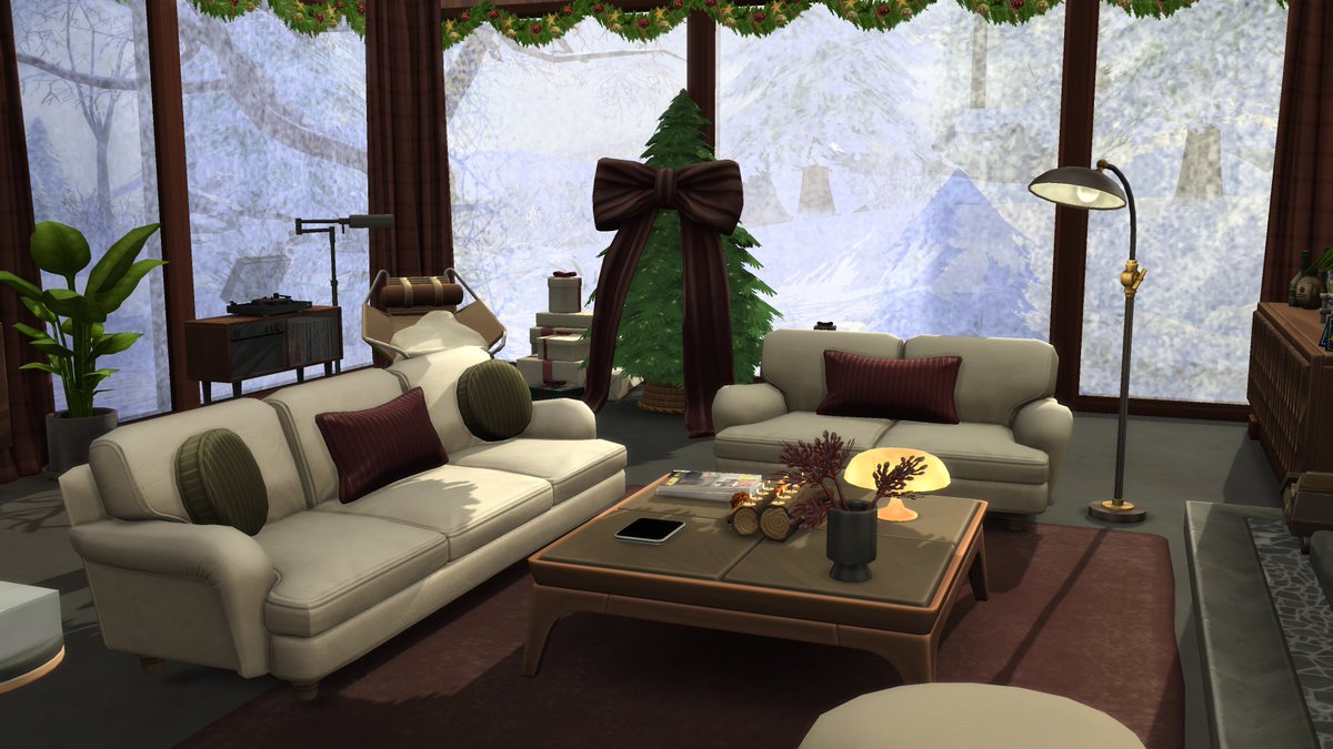 gentlespaces's tweet image. Working on a winter build, coming very soon ❄️