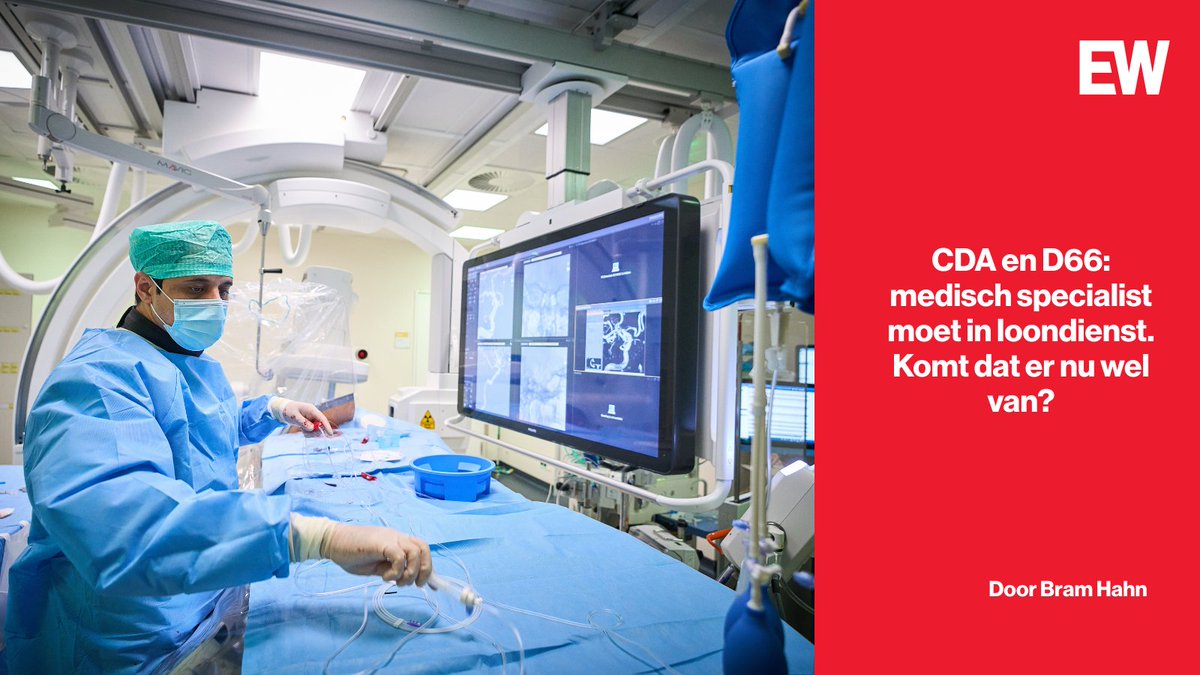 Om ‘de zorg toekomstbestendig’ te maken, willen D66 en CDA onder meer dat nieuwe medisch specialisten standaard in loondienst komen te werken. Oftewel, niet meer als vrijgevestigde specialist. Daarmee borduren de partijen voort op eerdere plannen van de Tweede Kamer.