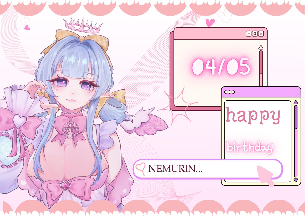 สุขสันต์วันเกิดให้นางฟ้าสุดสวย Nemurin 🪽✨
อายุ~ เท่าไหร่นะ? แต่ก็ยังน่ารัก สดใส และเปล่งประกายเหมือนเดิม
ขอให้ปีนี้เต็มไปด้วยรอยยิ้ม เสียงหัวเราะ และความสุขที่ไม่มีที่สิ้นสุดนะ 🤍
Happy Birthday, our lovely angel 🤍

ส่งคำอวยพร
forms.gle/zz5WdbjKJz8Ped…

#HappyNemurinDay #Nemurin