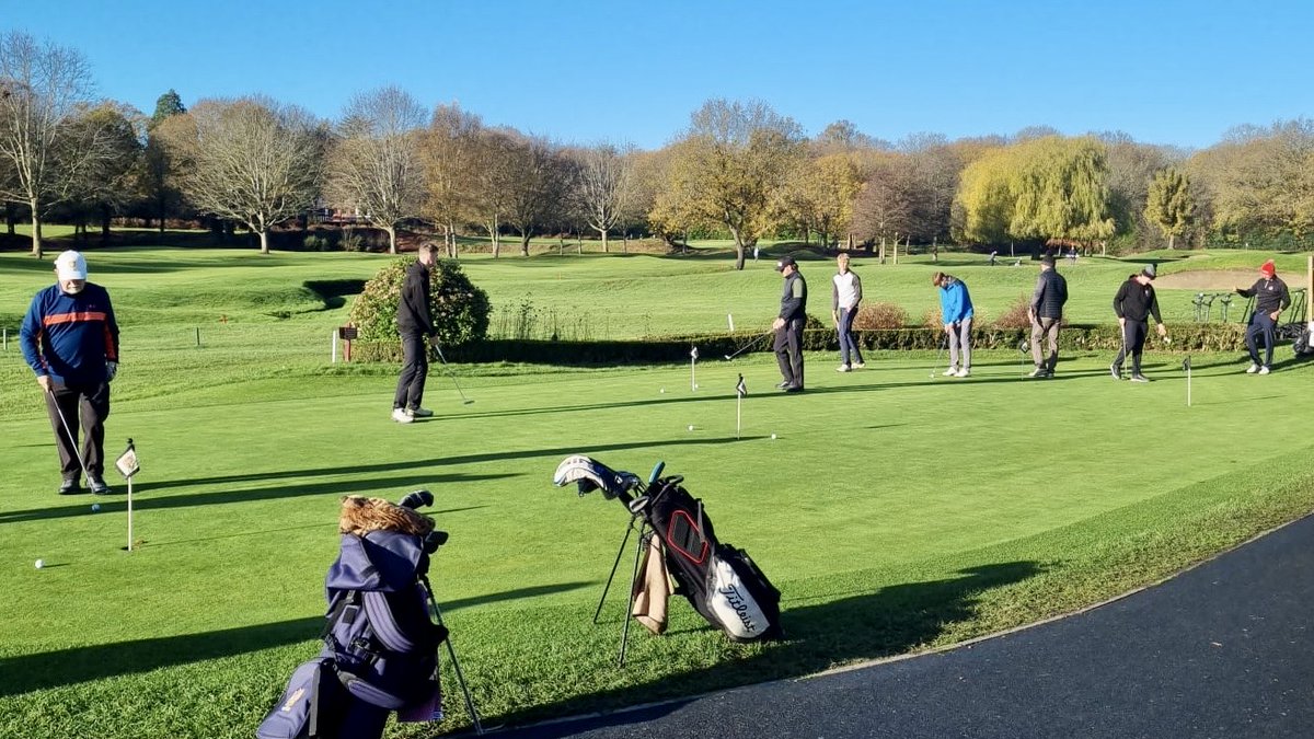 Our Men's elite squad enjoying some winter training <a href="/Northwood_Golf/">Northwood Golf Club</a> last weekend under the careful eyes of County Coaches @martinrobinson and @harrycaseygolf

The hard work starts now in preparation for county team action in 2026