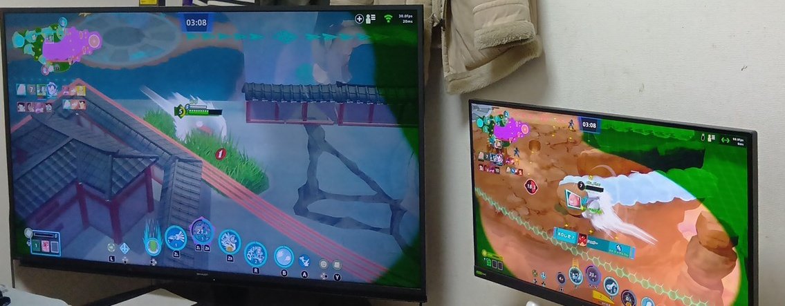 以前は赤服と並んでエペやってた画面は息子が並んでドラゴンボール

ほぼ毎日ゲームをしにくる息子
もうすぐ学校の懇談…ゲームの制限時間を設けていないことは黙っておきます。