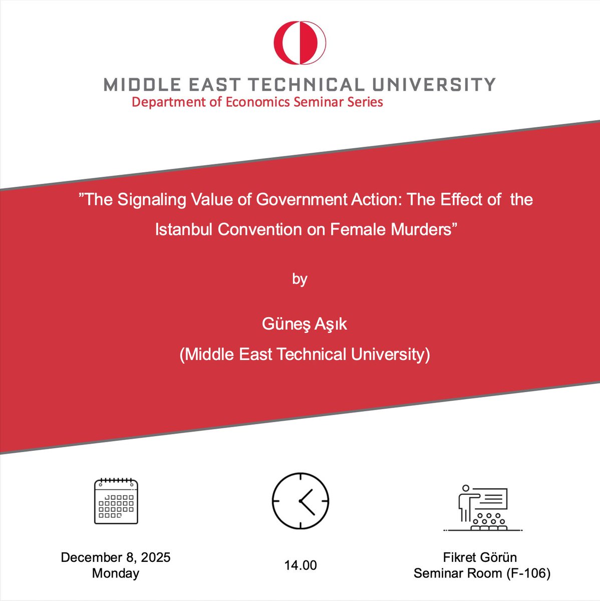 ODTÜ İktisat Bölümü tweet media