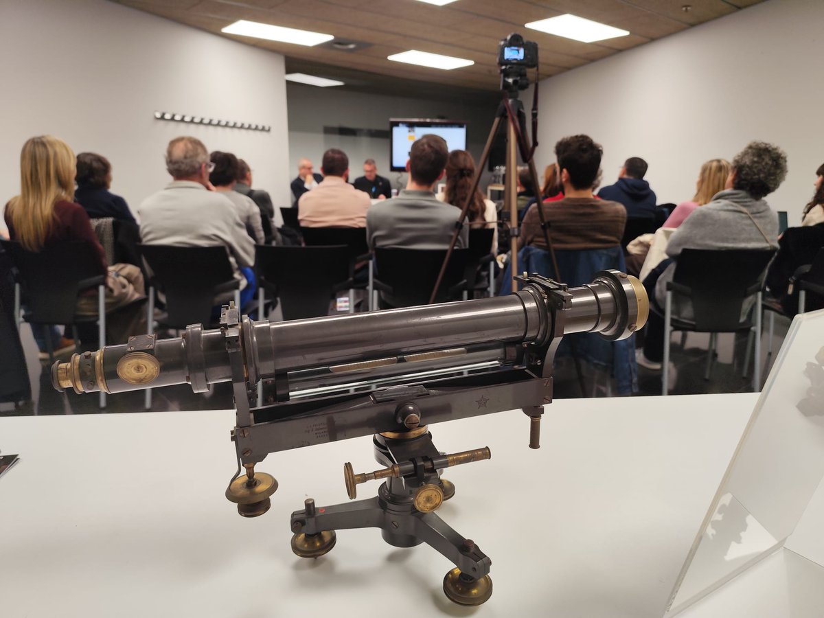 CarmeFenoll's tweet photo. 🎉 Avui hem donat el tret de sortida a https://t.co/rGSOR0ApWt, el portal que fa visibles el patrimoni cultural de la @la_UPC. 
Una eina per descobrir, connectar i preservar allò que ens fa únics com a comunitat. 💙 https://t.co/QZAM7zZh4v