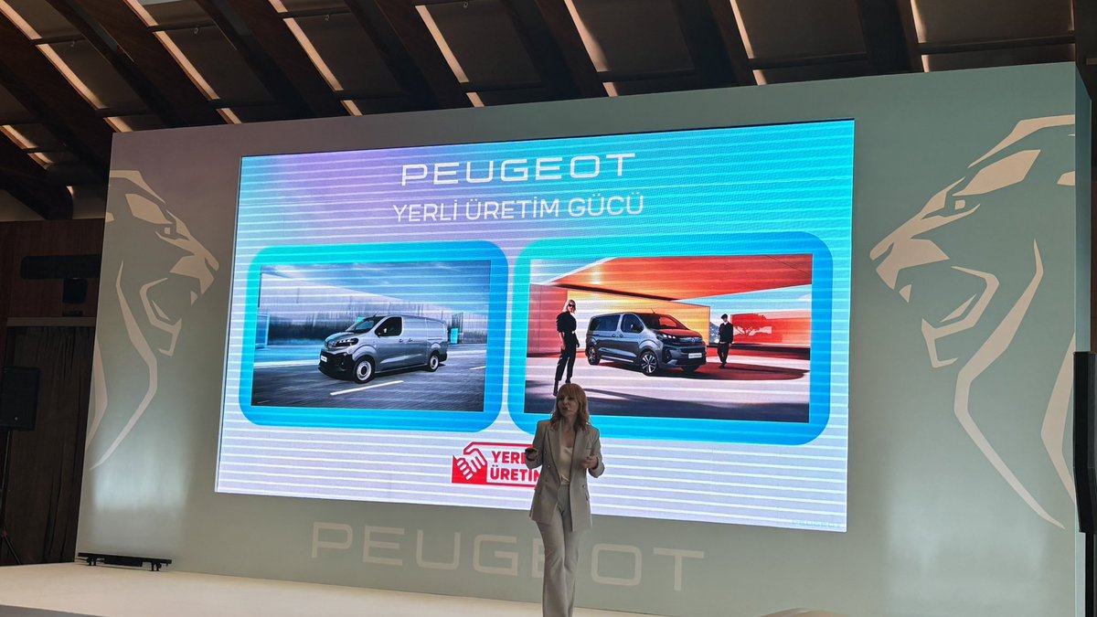 PEUGEOT Hafif Ticari Araçlar Değerlendirme Basın Toplantısında öne çıkan konular; PEUGEOT EXPERT VAN ve PEUGEOT EXPERT TRAVELLER yerli üretim Bursa’da üretiliyor. <a href="/PeugeotTurkiye/">Peugeot Türkiye</a>