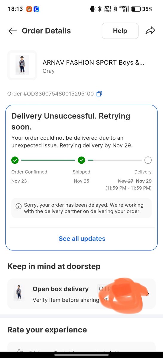 prateekmis24493's tweet photo. @flipkartsupport  flipkart has become the worst ecommerce platform my parcel is still not delivered when i tried to cancel it is not even allowing me to cancel now i am completely fed up with their third class service also i am unable to contact the customer support. https://t.co/QfJyJX7dRN