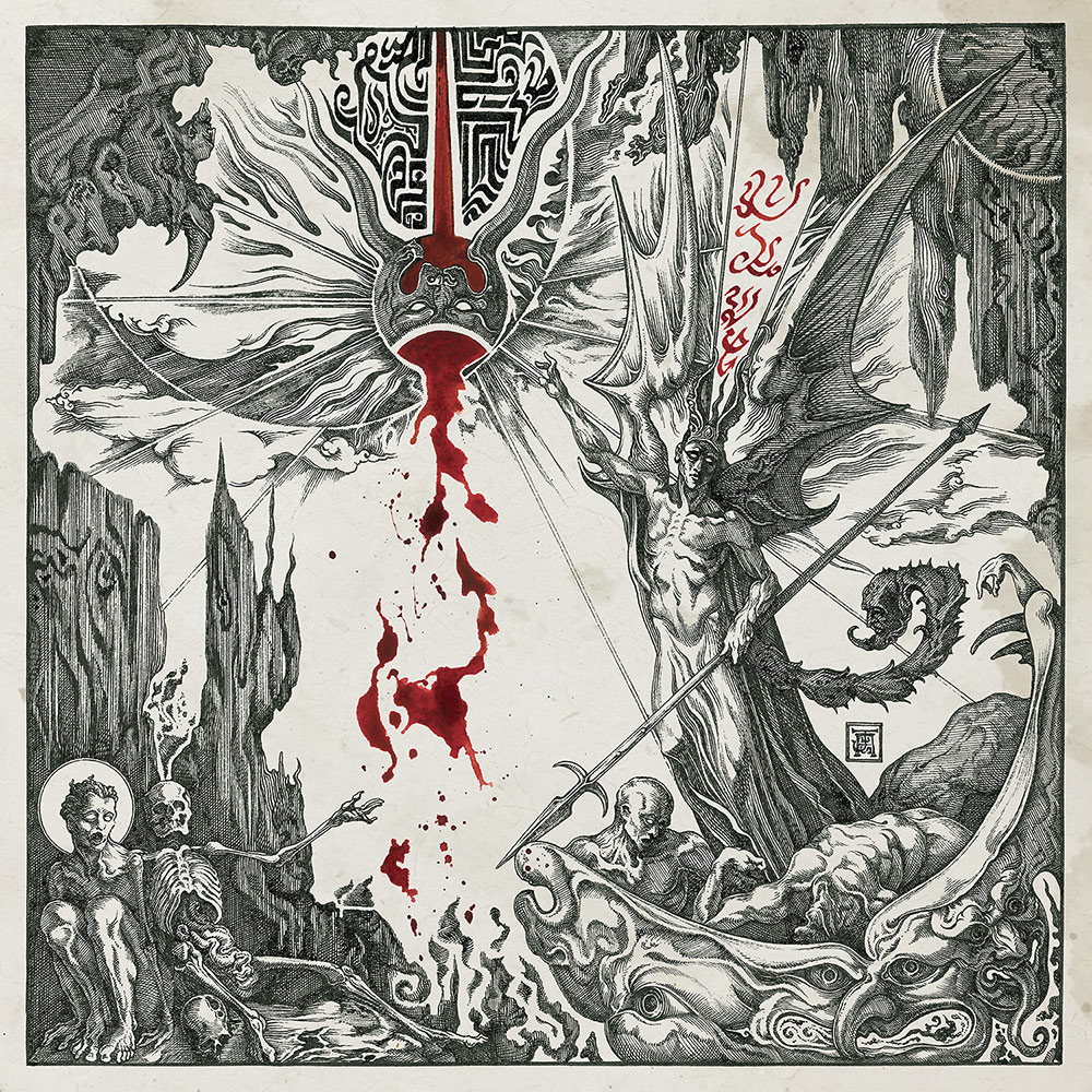 deadlystormzine's tweet photo. A cold and dark black metal album that will give you stigmata! You will burn from within! Absolute darkness! Recenze/review - ENTHRONED - Ashspawn (2025): https://t.co/u5ewJjJzLg #blackmetal #enthroned #ashspawn #review #newalbum #NowPlaying .@SeasonofMist .@jakubasphyx https://t.co/tlWoVVr4aE