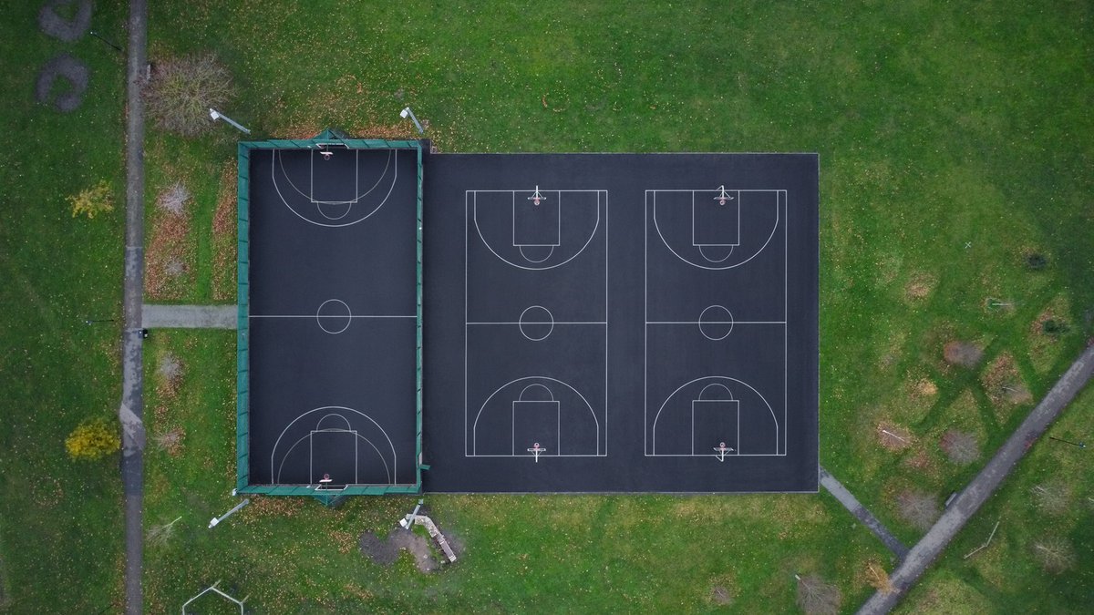 Phase 1 ✅

We’ll be back in the spring to put down the artwork and install the bleachers 🫡🇬🇧🏀