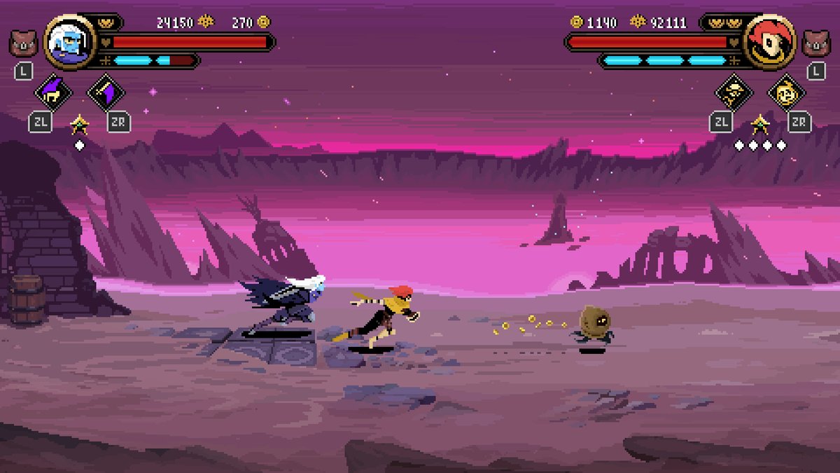diewtiful's tweet photo. Absolum pixel fan art. Necesitaba homenajear a mi GOTY 2025, un beat' em up con toques roguelite que me tiene enganchadísimo. Participo en el concurso #Absolumsupacontest con la esperanza de conseguir los stickers tan molones de Maxime Mary 😍 
#Absolum #pixelart https://t.co/68ySHINS87
