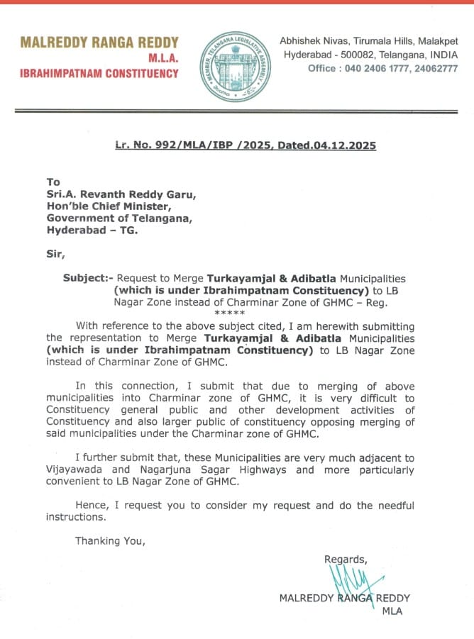 Malreddy Rangareddy tweet media