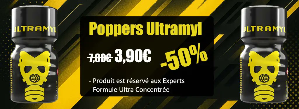 💥 Poppers à 3,90€ 🤯
 Ils partent plus vite que prévu !
Une seul adresse : poppers-pascher.com #Pride #LGBT #GayParty #LoveIsLove #ParisPride #SoiréeGay