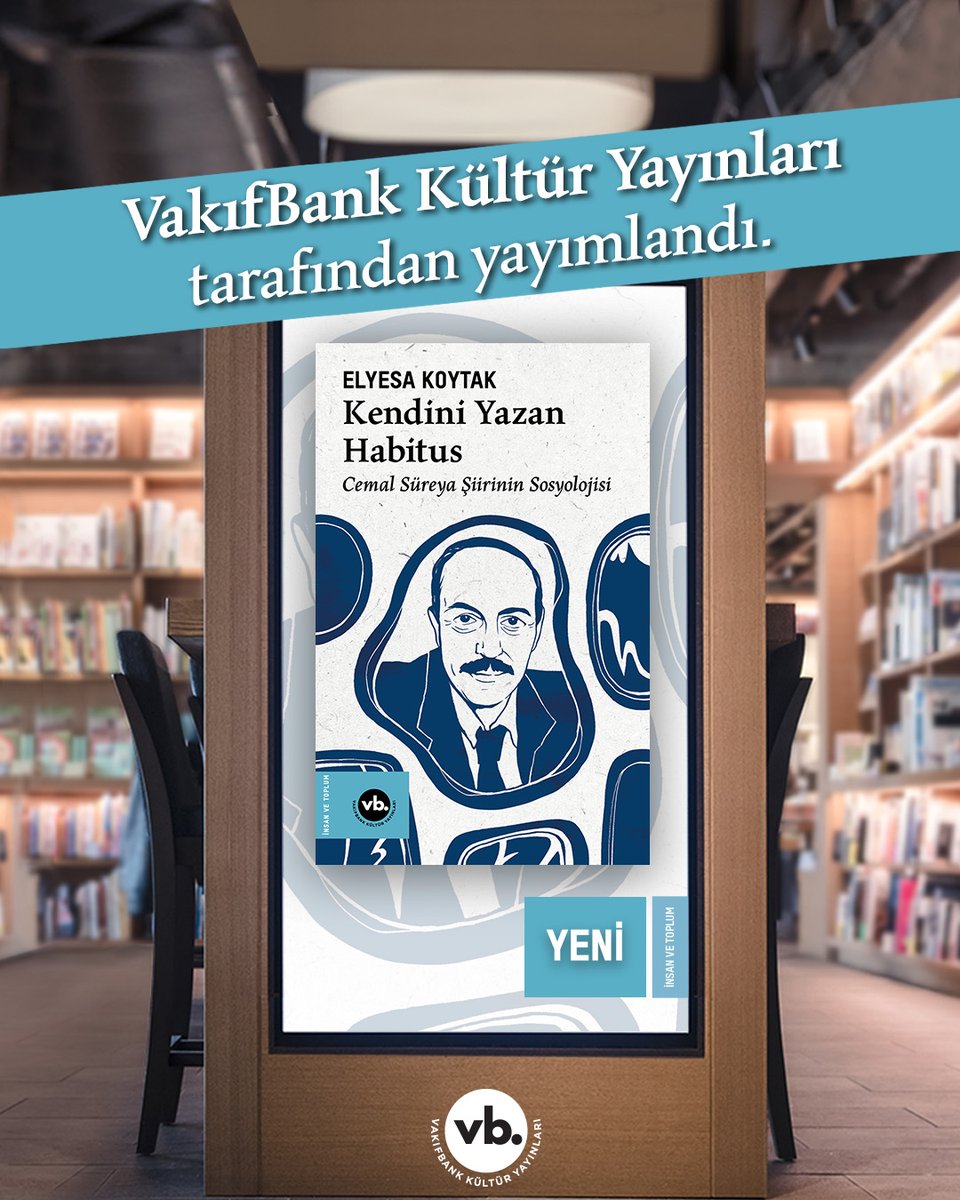 Yeni eserimiz "Kendini Yazan Habitus” yayımlandı! İncelemek için web sitemizi ziyaret edebilirsiniz. #vbky #vebenzersiz