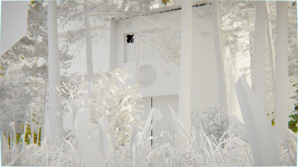Bala3dVerse's tweet photo. Little bit of modeling(Building), little bit of geometry nodes with polyhaven trees and plants, little bit of lighting, little bit of compositing = Nature Scene #b3d #blender #environmentScene #3denvironment https://t.co/S3PpSNFA8X