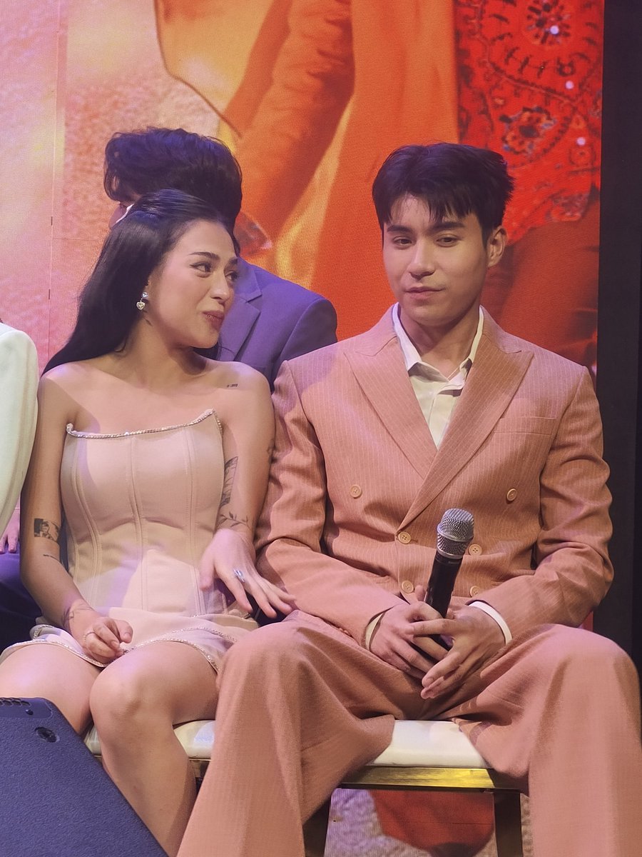 PopPlanet_'s tweet photo. Mika Salamanca and Brent Manalo Own the Moment at the CMM Grand Media Day Red Carpet. https://t.co/raddSdav1d