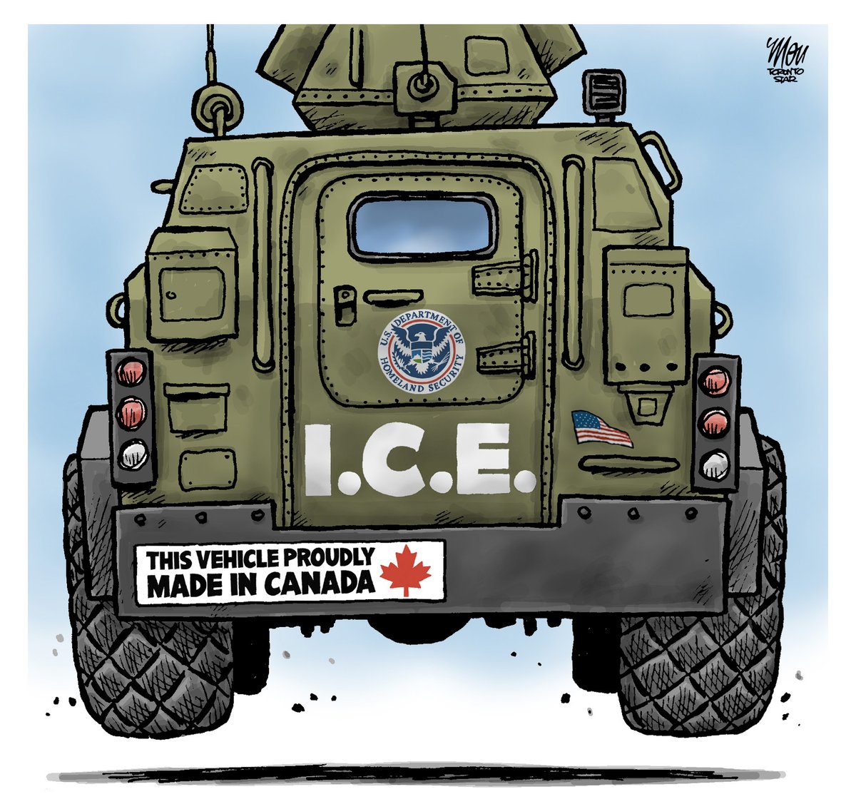 Please enjoy my cartoon in today's <a href="/TorontoStar/">Toronto Star</a>