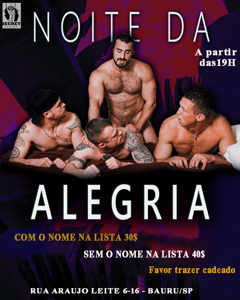 “NOITE DA ALEGRIA” 

HOJE 🗓️

A PARTIR DAS 19h⏰

📍Rua Araújo Leite, 6-16

📍Bauru, SP