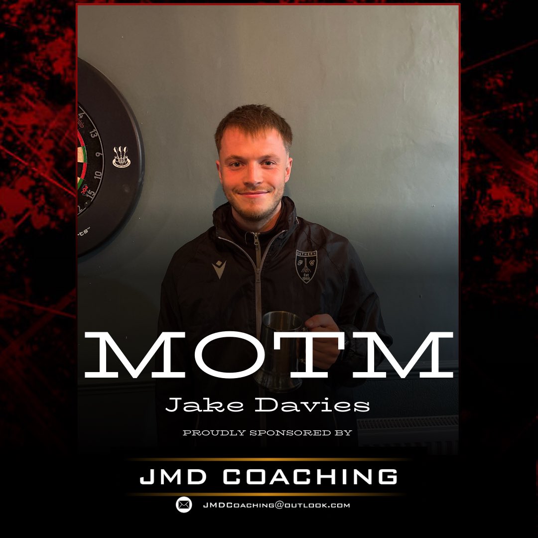 HathernFC's tweet photo. Hathern vs Thurnby | MOTM &amp; Goalscorers

Len Hunt MOTM | Jake Davies — Sponsored by JMD Coaching

Goalscorer | Sam Gee — Sponsored by @ThorpeAcrefc 

Goalscorer | Jake Davies — Sponsored by JMD Coaching

#upthehathern 🔴⚫️ https://t.co/g10v2mLjQv
