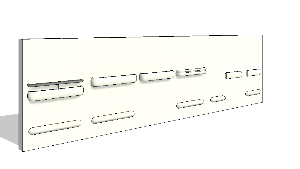 Decided to add wall protection railings to our forthcoming Revit railing family collection.