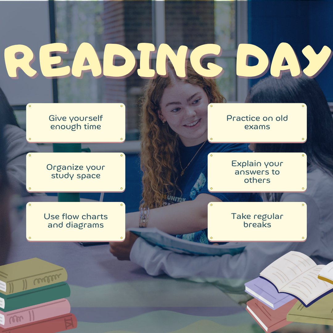 Today’s your chance to pause, prep, and power up for finals. Whether you’re hitting the books, meeting with study groups, or taking a well‑deserved break, make the most of this day. 

 #FinalsPrep #StudyTips #StudentLife #ExamReady e #StudyMotivation  #CollegeHacks #StudyGroup