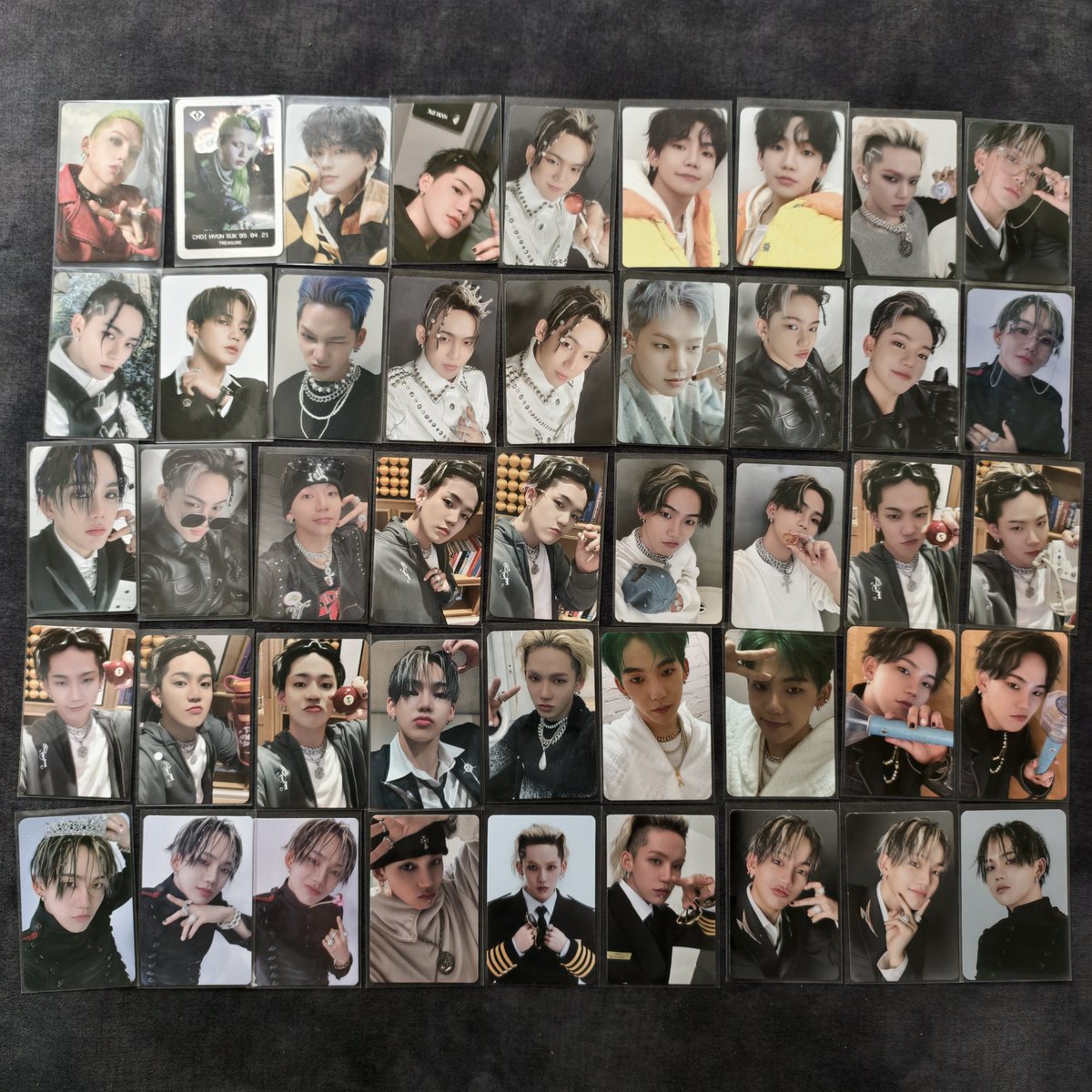 พร้อมส่ง | wts
🍀ขายเหมากอง ฮยอนซอก 45 ใบ
      🪻1450฿ รส

สนใจเดมได้เลยค่ะ/ คุยราคากันได้
🚚ส่งฟรี / นัดรับ พิษณุโลก/เพชรบูรณ์ได้

-สนใจแยกใบ เดมมาสอบถามก่อนได้ค่ะ
#ตลาดนัดเด็กสมบัติ
#ตลาดนัดtreasure