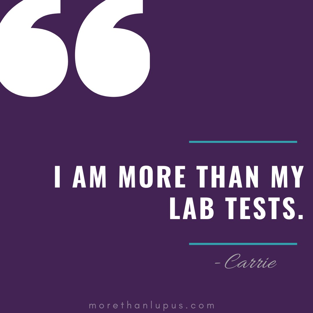 LupusMore's tweet photo. YOU ARE MORE.
Full stop.
#more #morethan #morethanlupus #MAS #labtests #SLE #lupus #chronicillness https://t.co/H2AytI0mjB