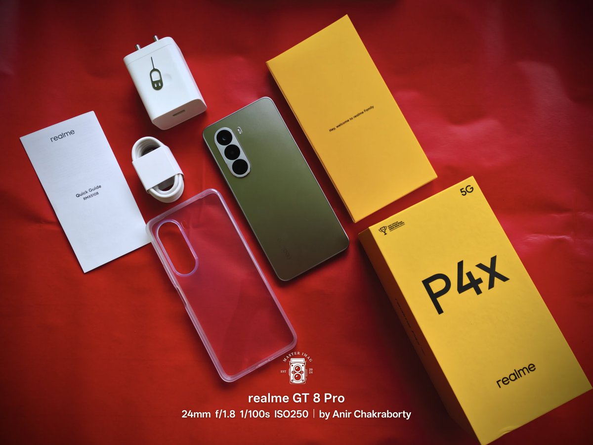 ayon_khan251's tweet image. Realme P4x just launched

Specs Highlights
&amp;gt;6.72&quot; FHD+ LCD, 144Hz
 &amp;gt;50MP + 2MP Dual Rear Camera
&amp;gt;8MP Selfie
&amp;gt;Dimensity 7400 Ultra 4nm
&amp;gt;UFS 3.1 + LPDDR4X
&amp;gt;7000mAh Battery + 45W Fast Charging
 &amp;gt;Model: 6GB + 128GB
 💰 Price: ₹15,999 (₹13,499 after bank offers)
 #RealmeP4X