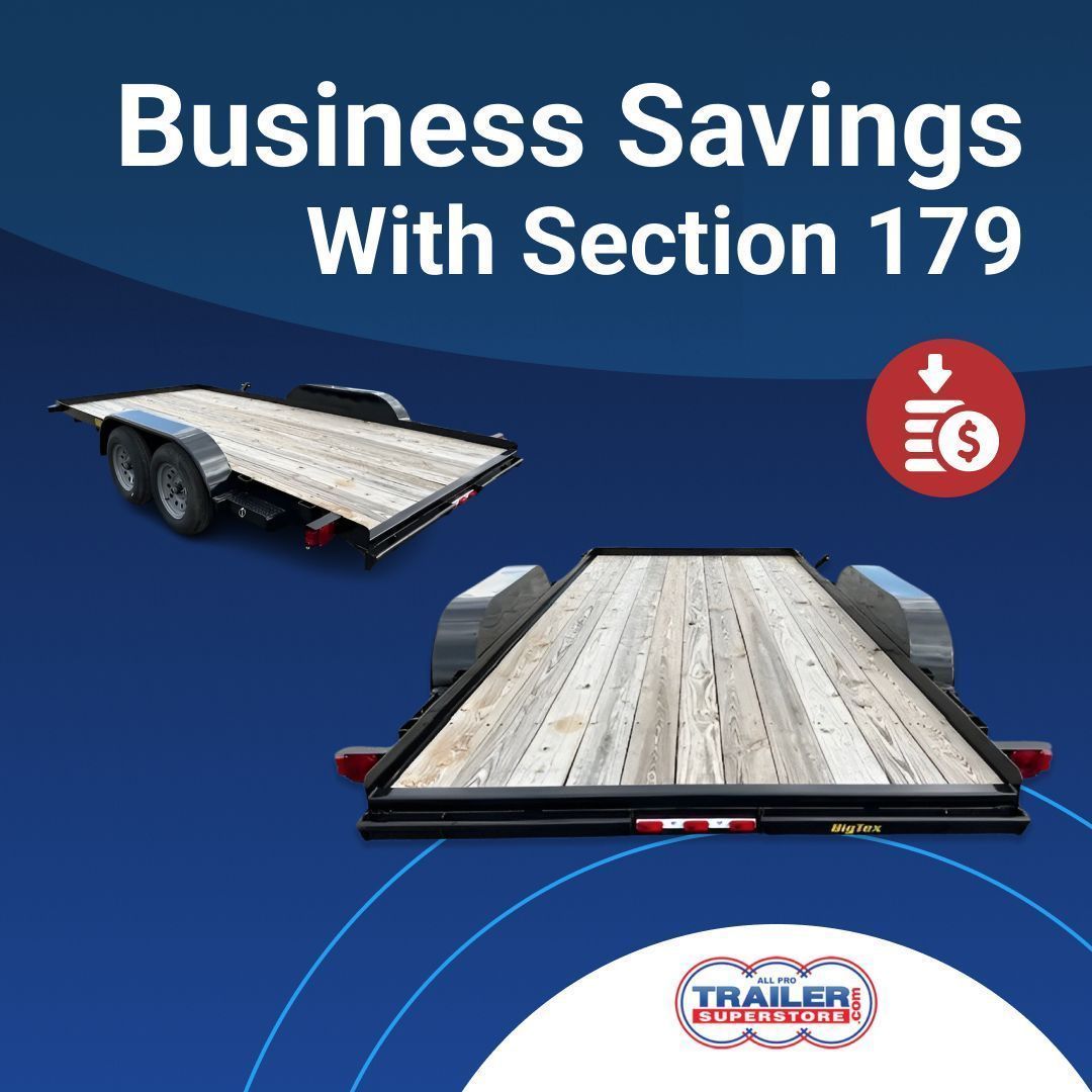 TrailerSStore's tweet image. Lower your taxable income this year with Section 179.💲 When you purchase a #trailer for your business and put it into service before December 31st, you can deduct a significant portion of the cost. Consult your tax professional for more details. buff.ly/OTAzvCH