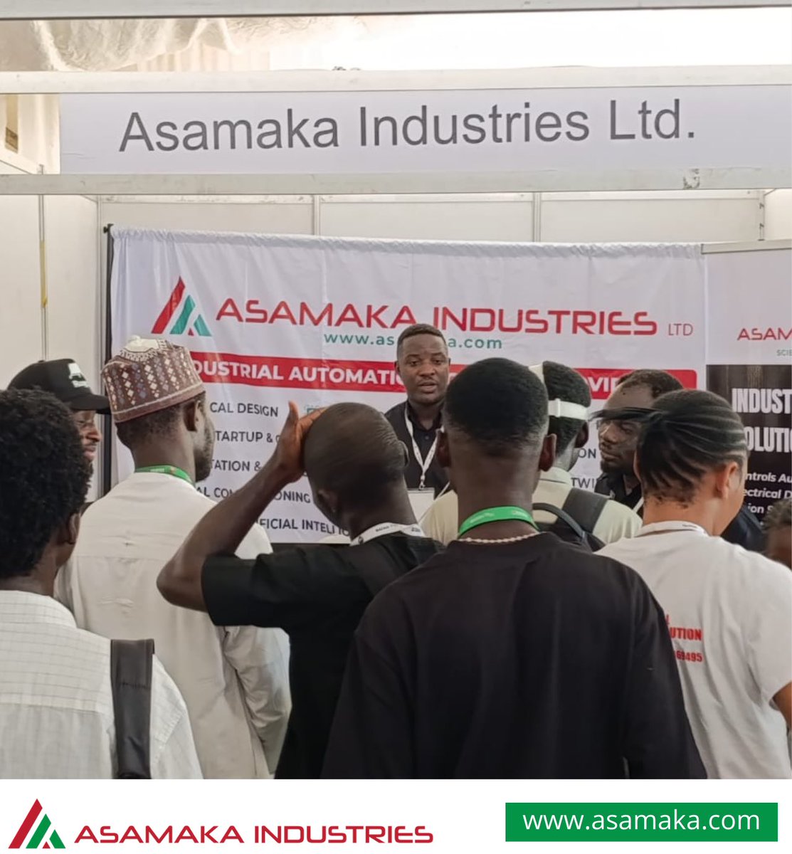 asamaka_nigeria's tweet image. We’re live at Day 3 of the NSE Program!
The energy is incredible as we connect, engage, and contribute to discussions shaping the future of engineering in Nigeria.
Visit our booth to catch the action live and see how we’re making an impact! 💡
#NSEProgram #Innovation #LiveEvent
