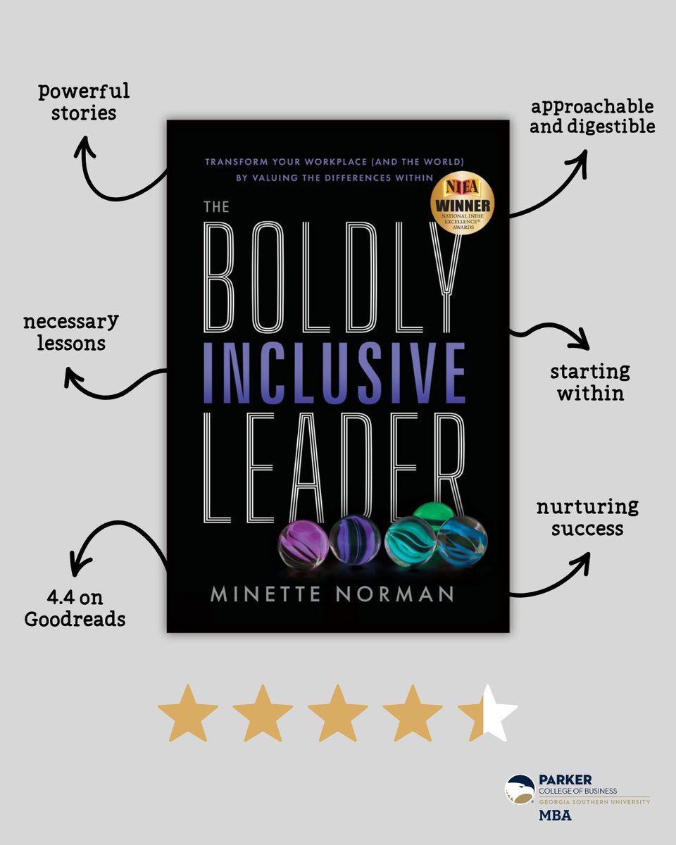 We are here with our December MBA Book Club Meeting! Today we are sharing The Boldly Inclusive Leader by Dr. Minette Norman, which is for all leaders who want to realize their team's full potential &amp; benefit from becoming a boldly inclusive leader!

linktr.ee/MBAGeorgiaSout…