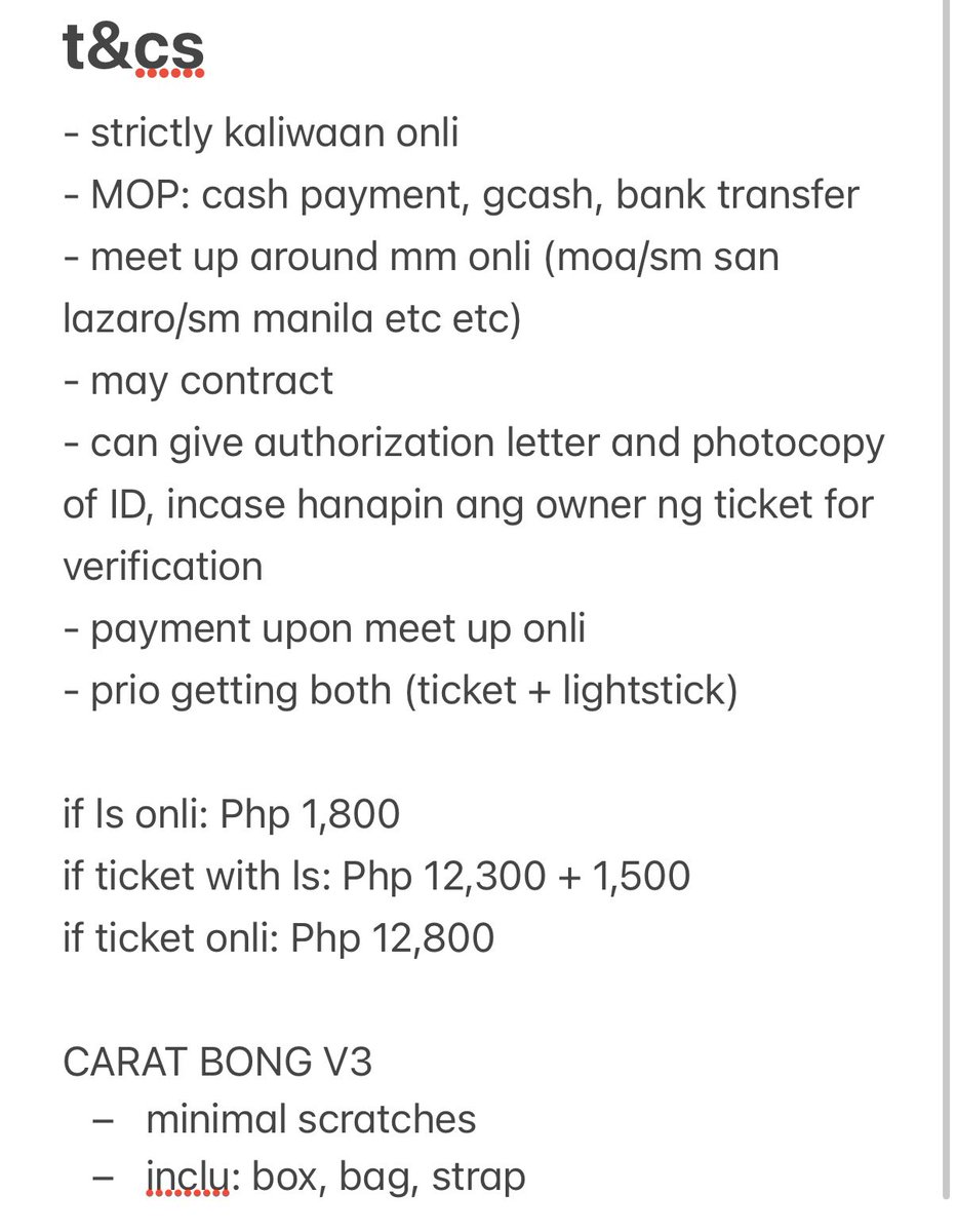 cheolriontop's tweet photo. wts lfb seventeen new_ in bulacan inch ic

bc1 sec 118 row 6 seat 413
- see 3rd pic for t&amp;cs
- prio getting both ticket + ls
- if getting both (ticket+ls), you’ll get freebies 🙂
- around metro manila only 
- unclaimed (will claim together)
- will give agad sa sure buyer https://t.co/SHkzLcIEeQ