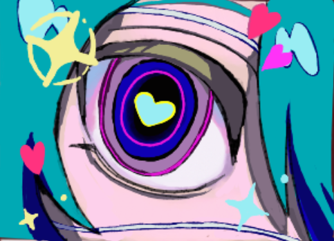 👁️‍🗨️💗
#初音ミク #絵チャ