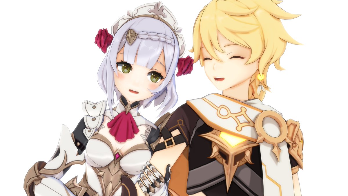 #原神 #ノエル
旅ノエ