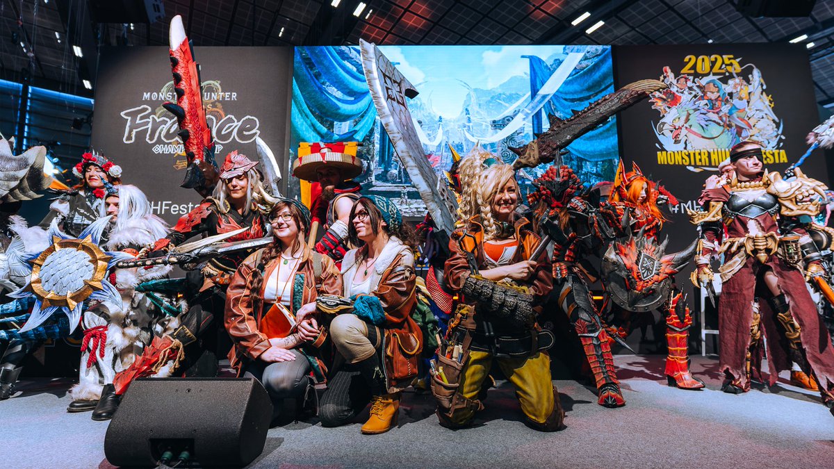 Souvenirs du #MHFesta2025 : Un super gala de cosplays en présence de nombreux Hunters ainsi qu'Alma (<a href="/CinderysCosplay/">Cinderys</a>) et Gemma (<a href="/ellothincosplay/">Ellothin 🖤</a>) ! 💅

Merci à tous les cosplayers et celles et ceux qui sont venu les applaudir ! ✨