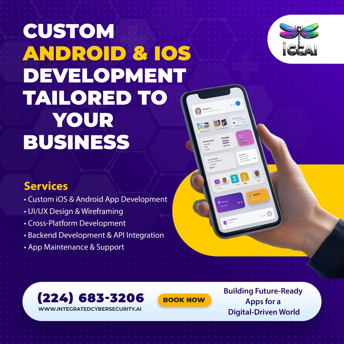 Integratecybers's tweet image. We design, develop, and deliver high-performing applications tailored to your goals. From UI/UX design to backend integration—we handle everything!
📞 (224) 683-3206
🌐 integratedcybersecurity.ai

#AppDevelopment #AndroidDevelopment #iOSDevelopment #MobileApps #UIUXDesign #Business